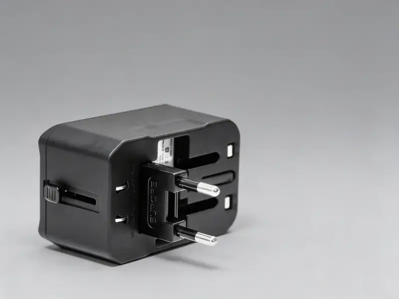Universal Travel Adapter With Type-C And USB-A Ports