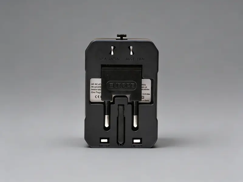Universal Travel Adapter With Type-C And USB-A Ports