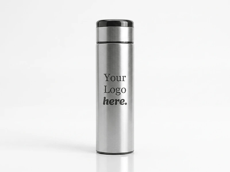 Giftology Double Walled Insulated Flask with Temperature Lid