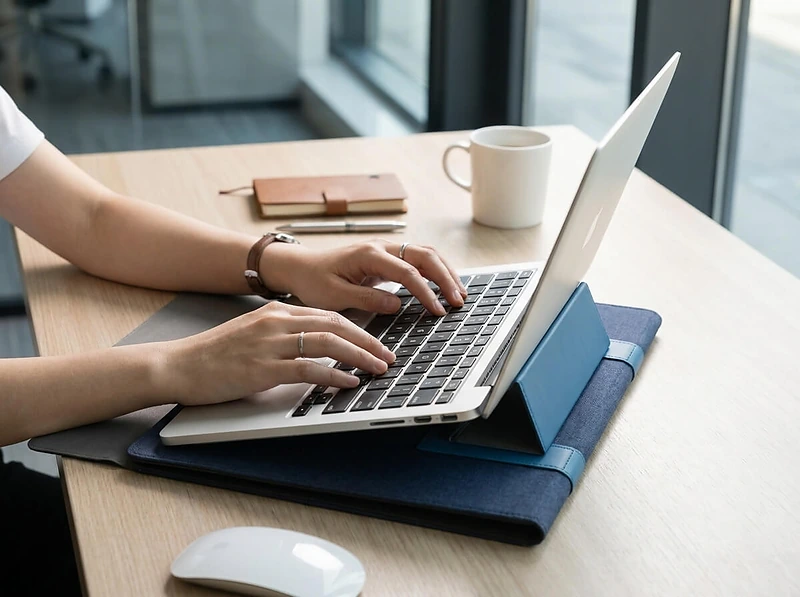 RPET Mobile Laptop Case & Workstation for Devices