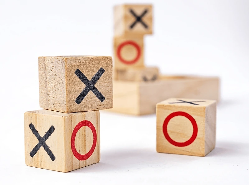 Wooden XO Game Set