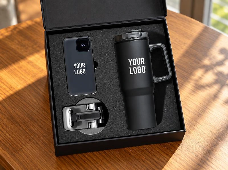 Edge Gift Set – 3-Piece Corporate Tech Gift Set in UAE