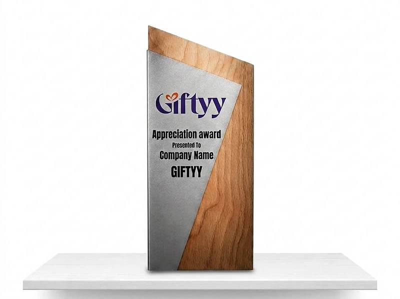 Recycled Aluminum / Wood Award