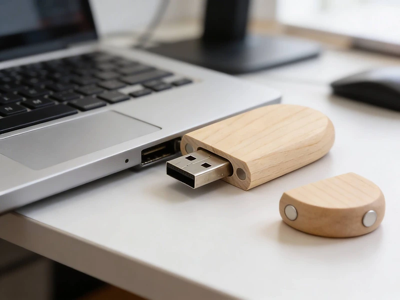 ذاكرات فلاش USB خشبية