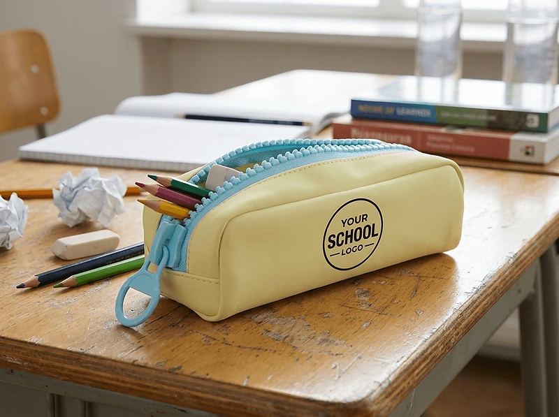 Pouch with Jumb Zipper