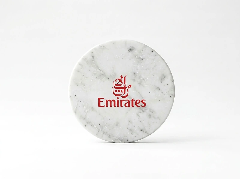 Round Marble Coaster