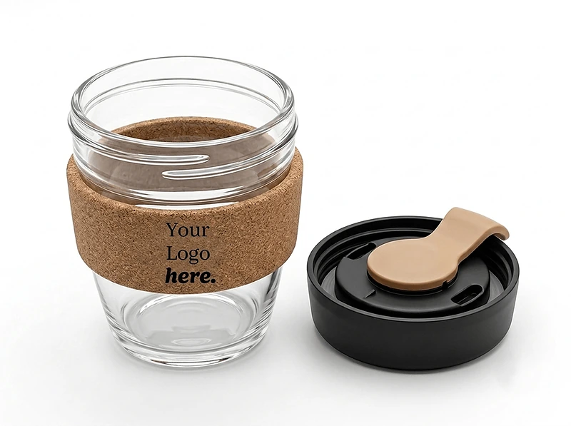 (240ml) Lightweight tempered glass cup