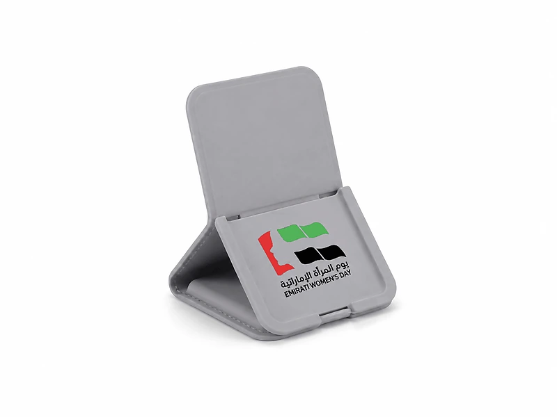 Pouch, Portable Fan, Hand Mirror & Phone Stand Set in UAE