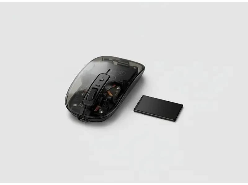 Transparent 3-Mode Wireless Mouse