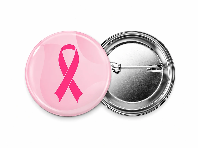 Breast Cancer Awareness Button Badges in UAE