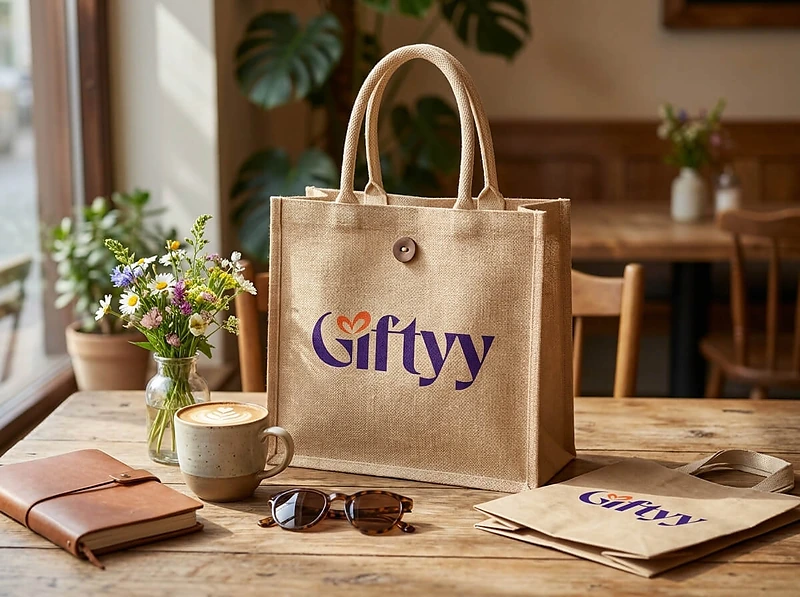 Juco Bag With Button
