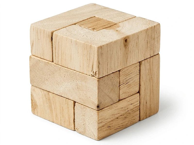 3-in-1 Wooden Puzzle