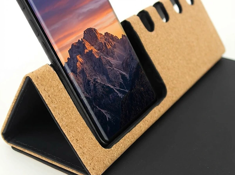 Cork+PU Mousepad Organizer