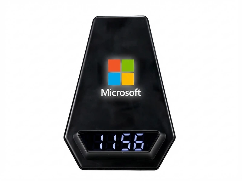 Wireless Charger BT Speaker with Clock & Light-up Logo