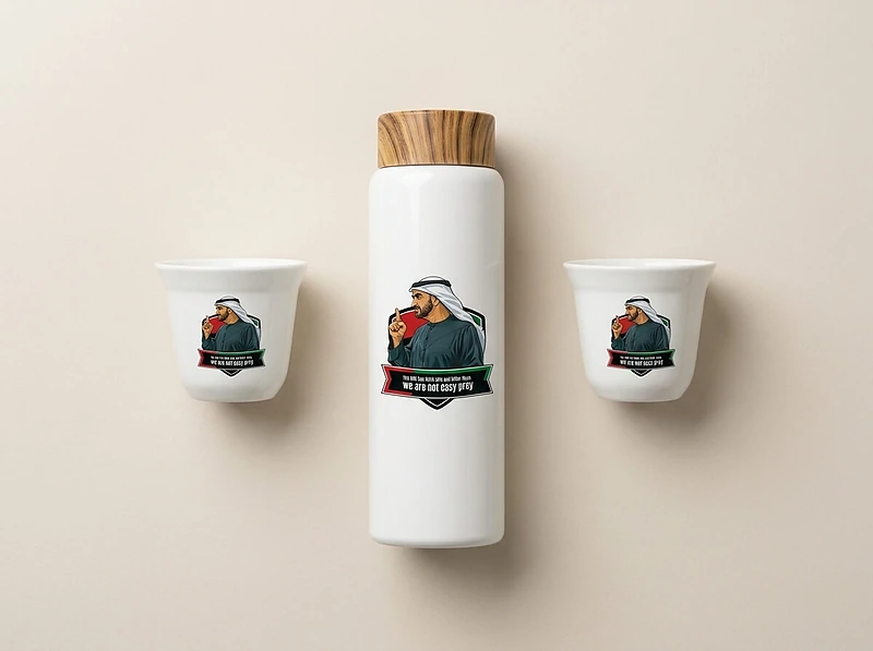 Proud of UAE Thermos & Cup Gift Set