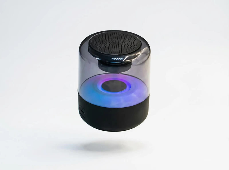 Transparent Bluetooth Speaker with RGB Light