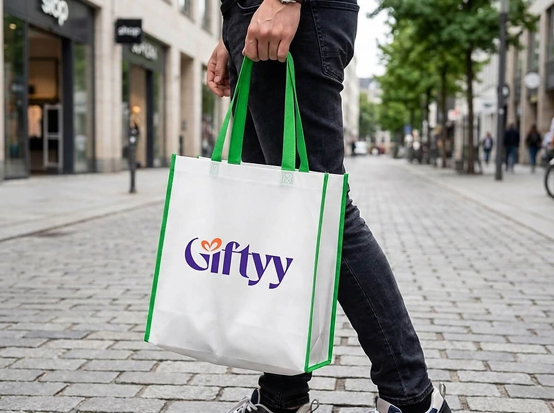 Non-Woven Shopping Bag Vertical