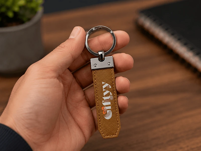 CROSS Leather Key Holder