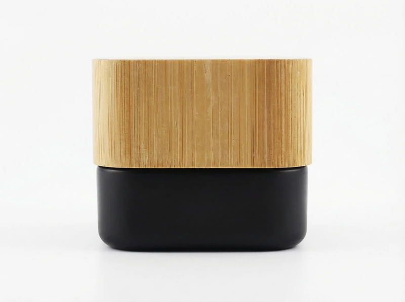 Cube Bamboo Bluetooth Speaker