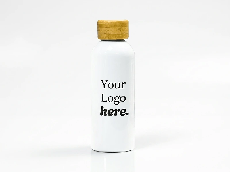 Insulated Bottle With Bamboo Lid