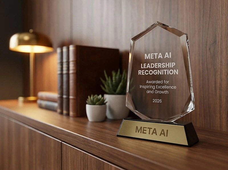 Crystal Award Hexagon