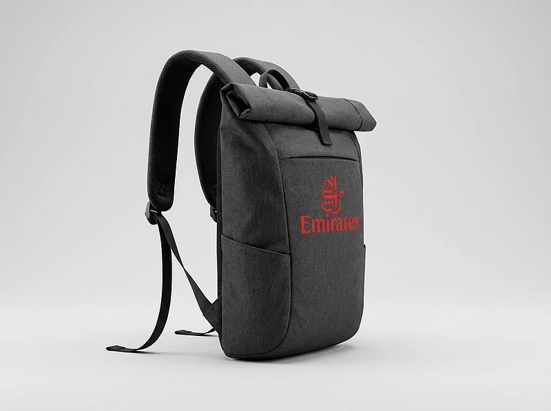 Santhome Ocean Series Roll-Top Laptop Backpack