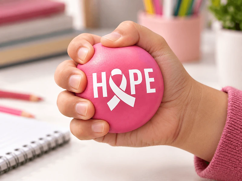 Breast Cancer Awareness Anti-Stress Balls in UAE
