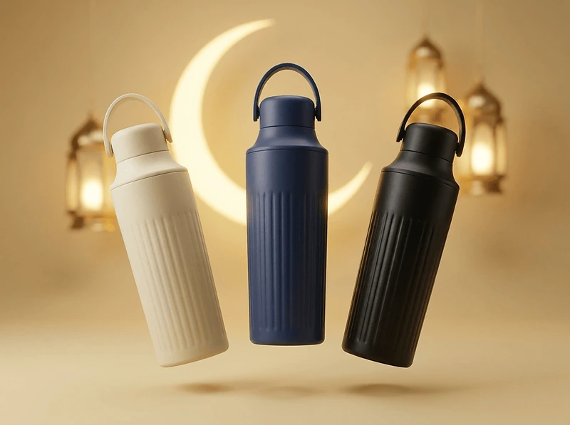 Matte Textured Double-Wall Stainless Steel Vacuum Bottle – 500 ml