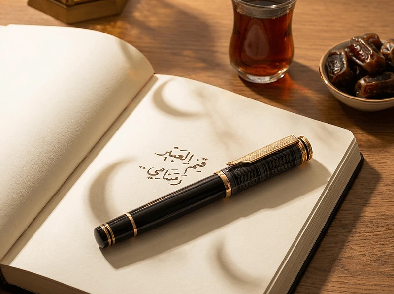 Arabic Bisht Design Premium Metal Pen