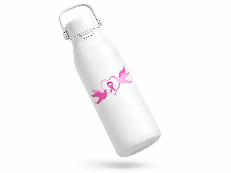 Breast Cancer Awareness Vacuum Bottle 750ml in UAE