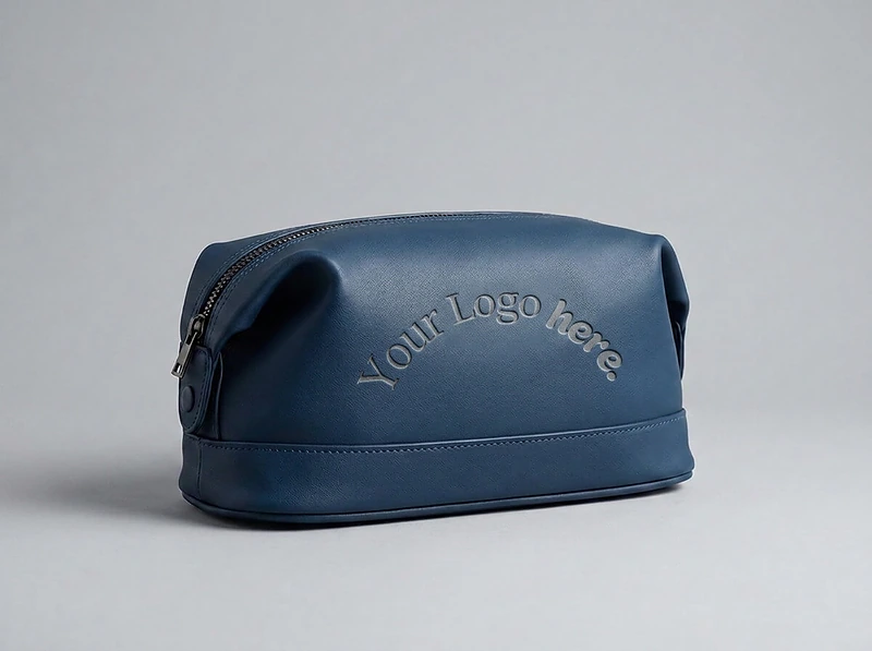 Nubuck PU Travel Wash Bag