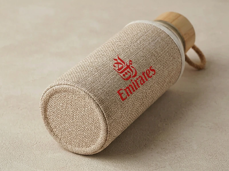 Glass Bottle With Eco Sleeve