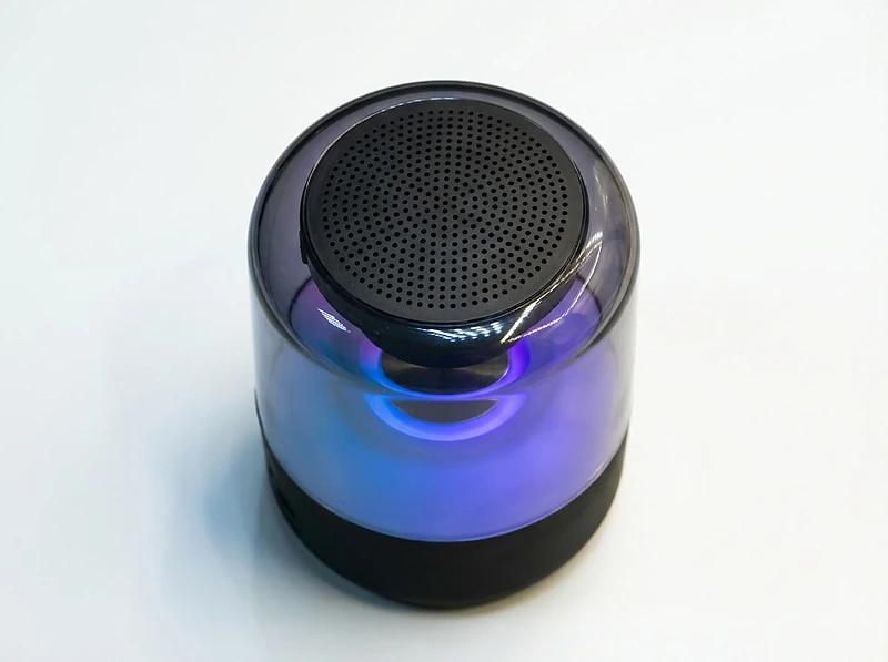 Transparent Bluetooth Speaker with RGB Light
