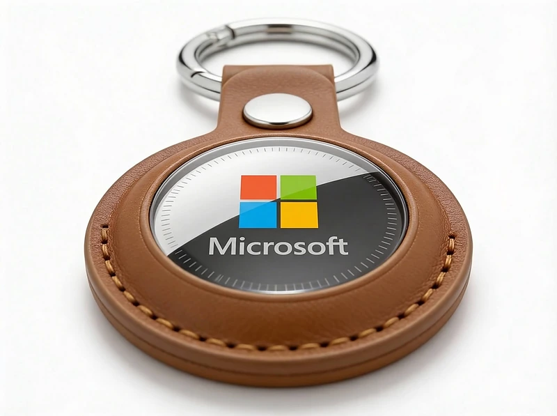 Santhome PU Keychain with Santhome Tag Pocket