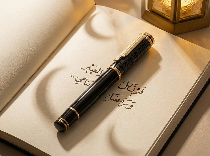 Arabic Bisht Design Premium Metal Pen