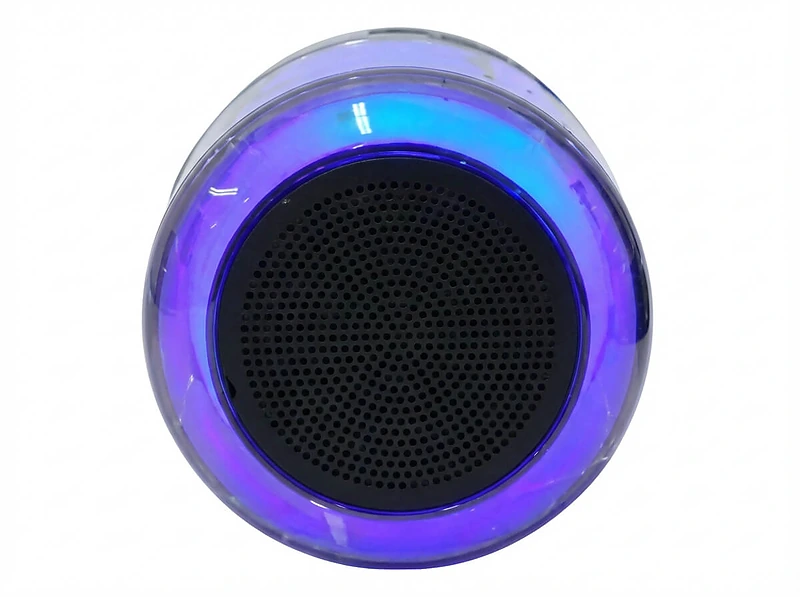 Transparent Bluetooth Speaker with RGB Light