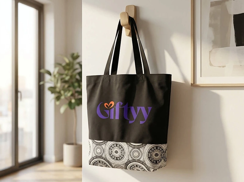 Printed Canvas Bag
