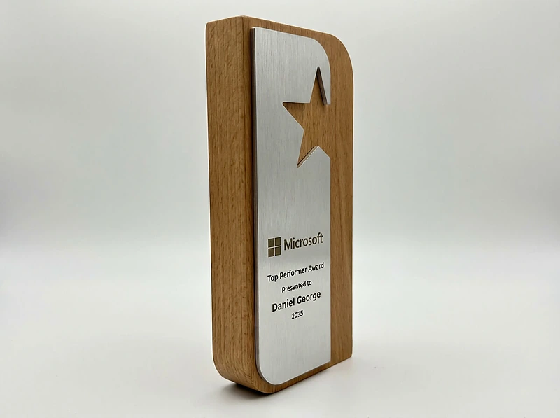 eco-neutral FSC Beech Wood Award
