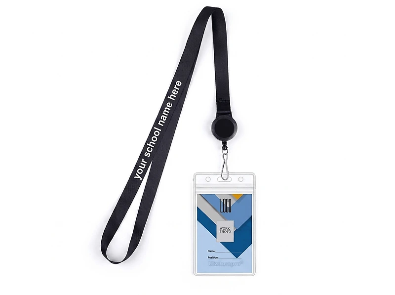 ID Card with lanyard