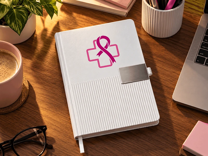 Breast Cancer Awareness A5 Hard Cover Notebook in UAE