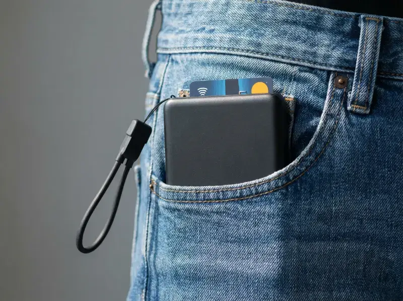 Memorii 3-in-1 Card Holder + Powerbank