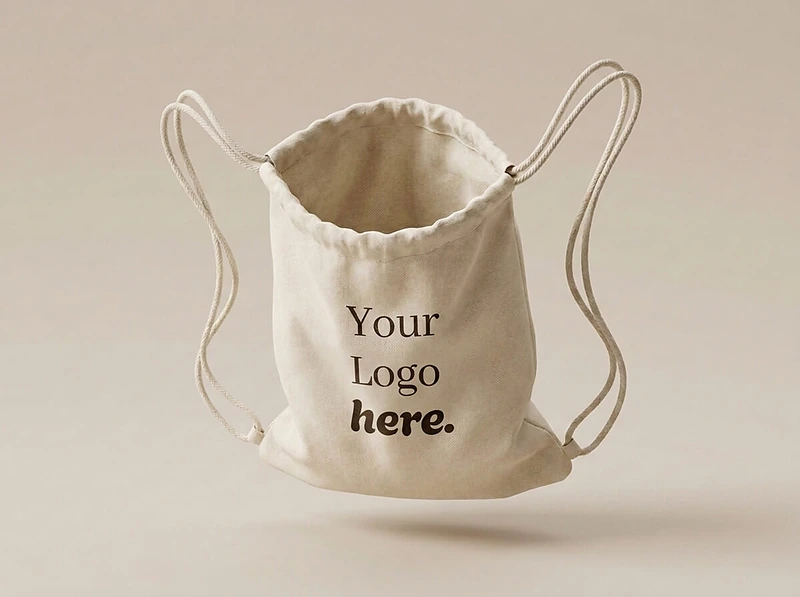 Eco-neutral Cotton Draw String Bags 240GSM