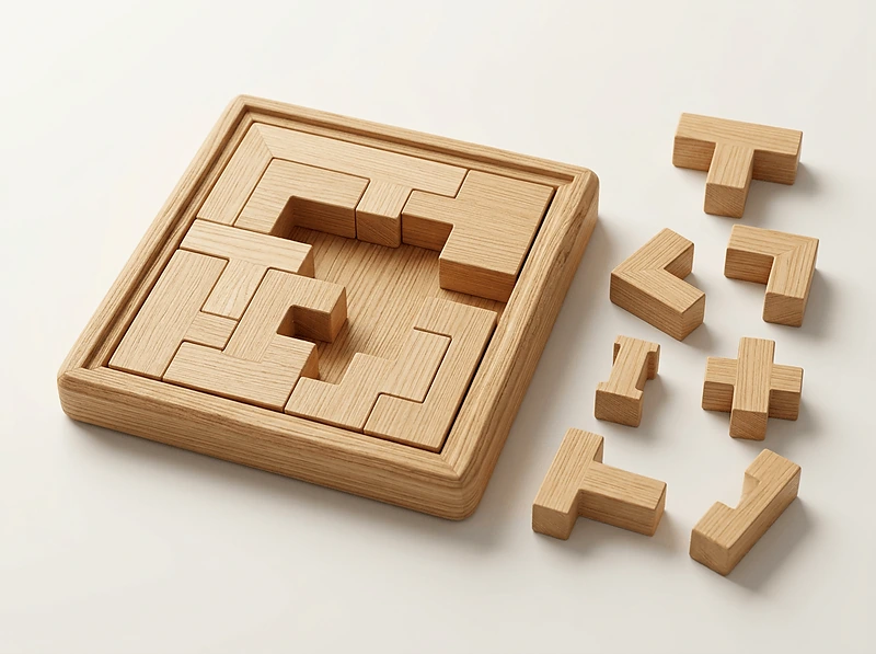 Pine Wood Puzzle