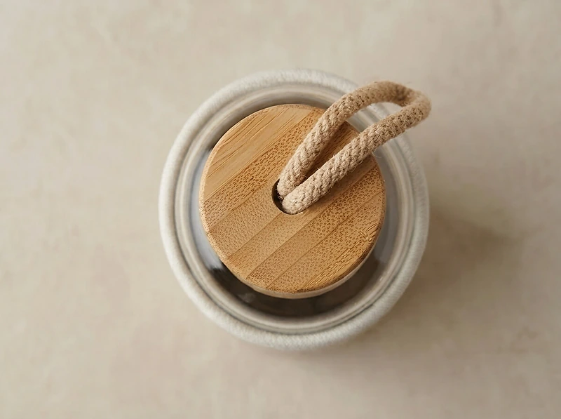 Glass Bottle With Eco Sleeve