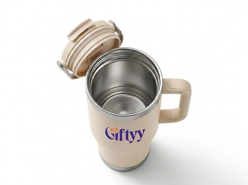 Tumbler with Handle and Sipper