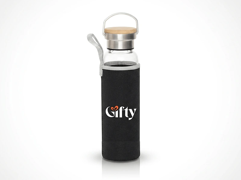 Hans Larsen Borosilicate Glass Bottle with Neo Sleeve