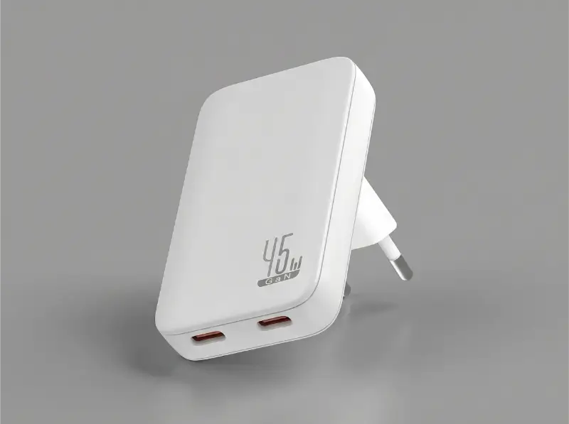 Compact Dual USB-C Fast Charger In UAE