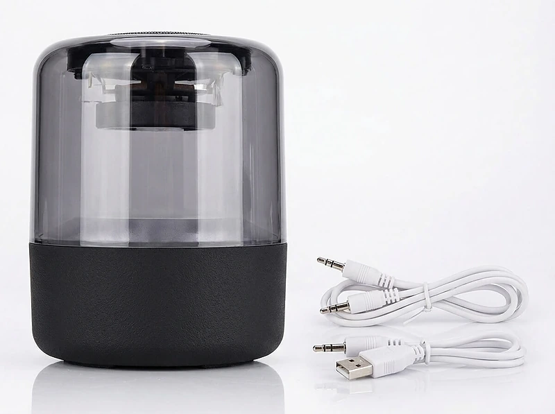 Transparent Bluetooth Speaker with RGB Light