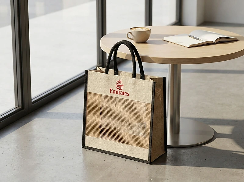 Jute Bottle Bag