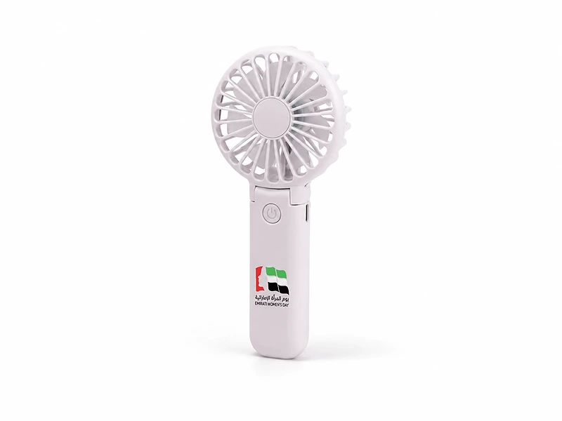 Pouch, Portable Fan, Hand Mirror & Phone Stand Set in UAE